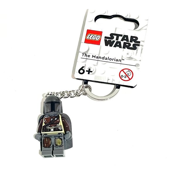 LEGO 854124 STAR WARS THE MANDALORIAN MINIFIGURE KEYCHAIN NWT in Hand - Picture 1 of 6